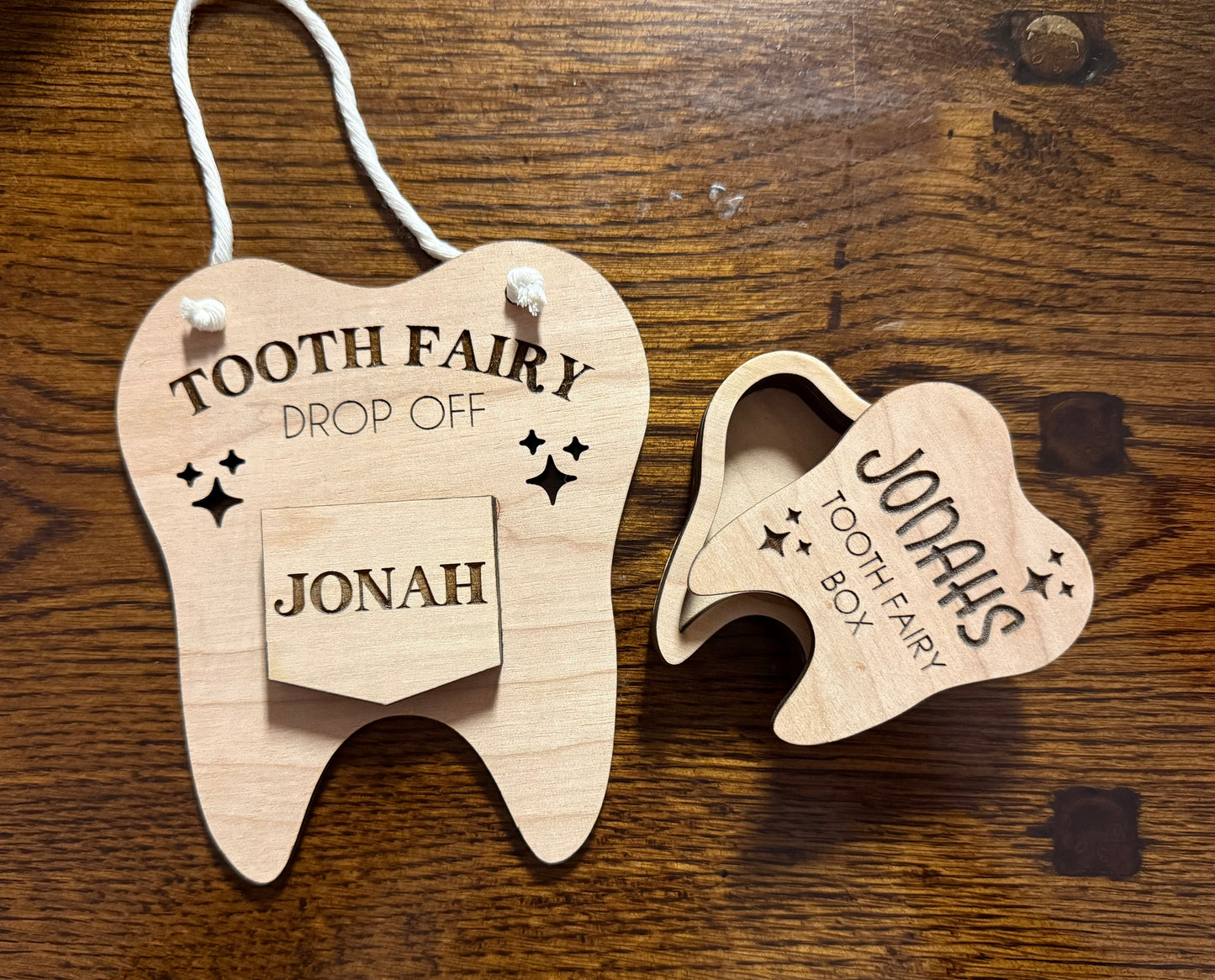 Tooth fairy drop off