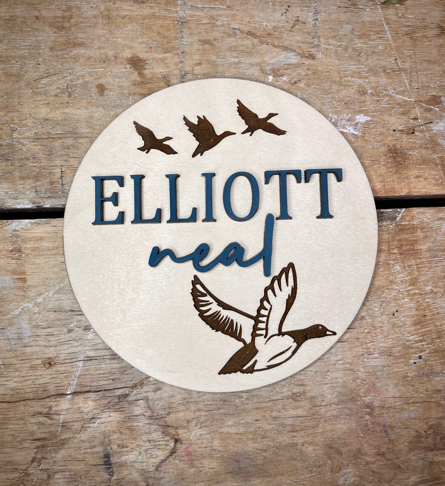 Duck birth name announcement