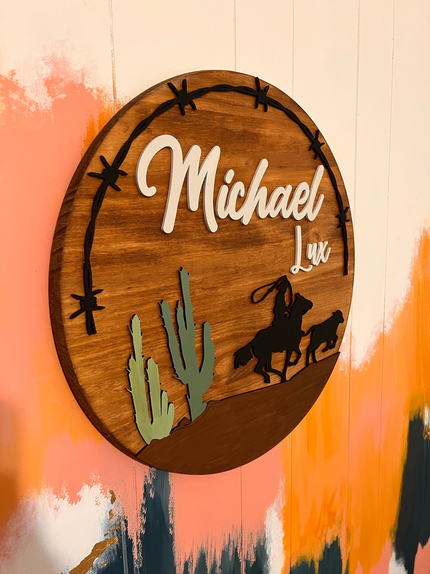 Western Nursery Sign