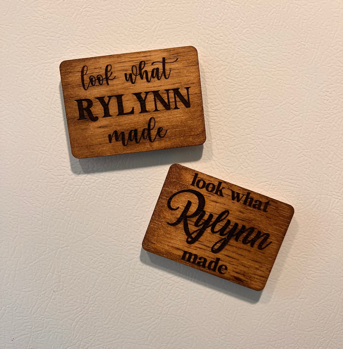 Look what they made magnets!