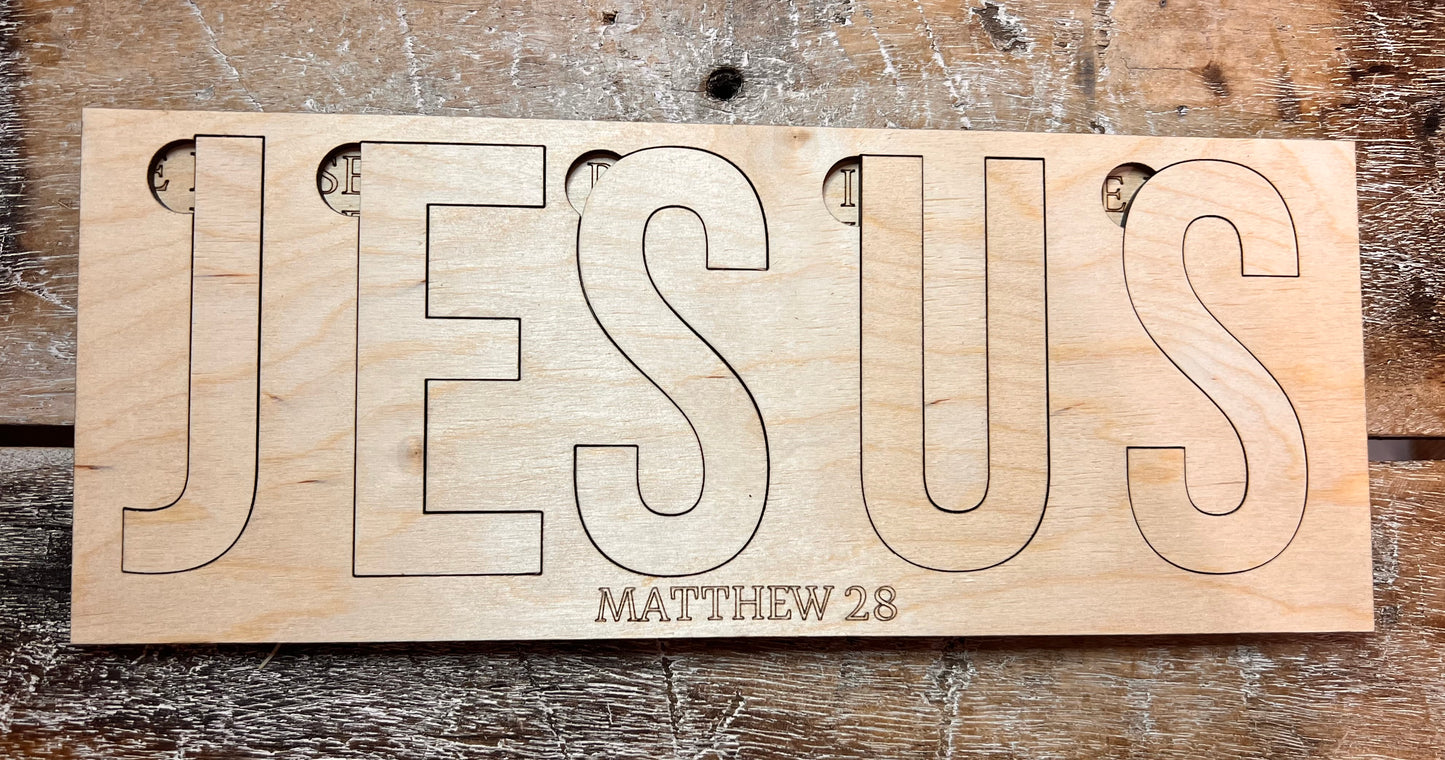 Jesus DIY paint kits