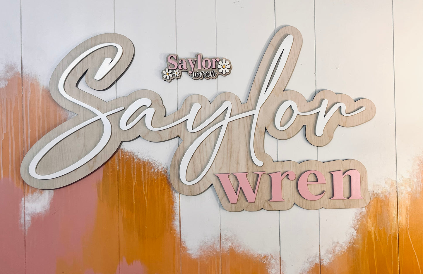Saylor double layer sign