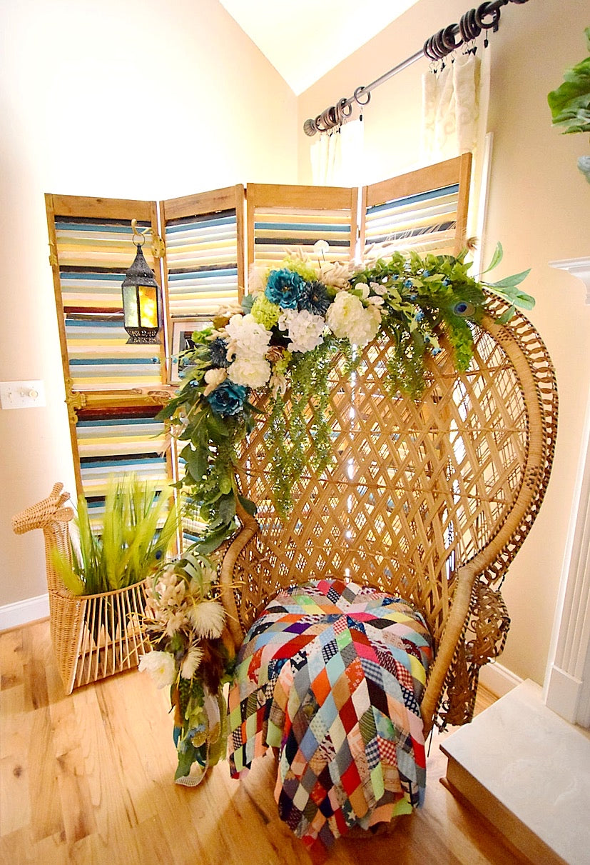 Large Peacock Chair